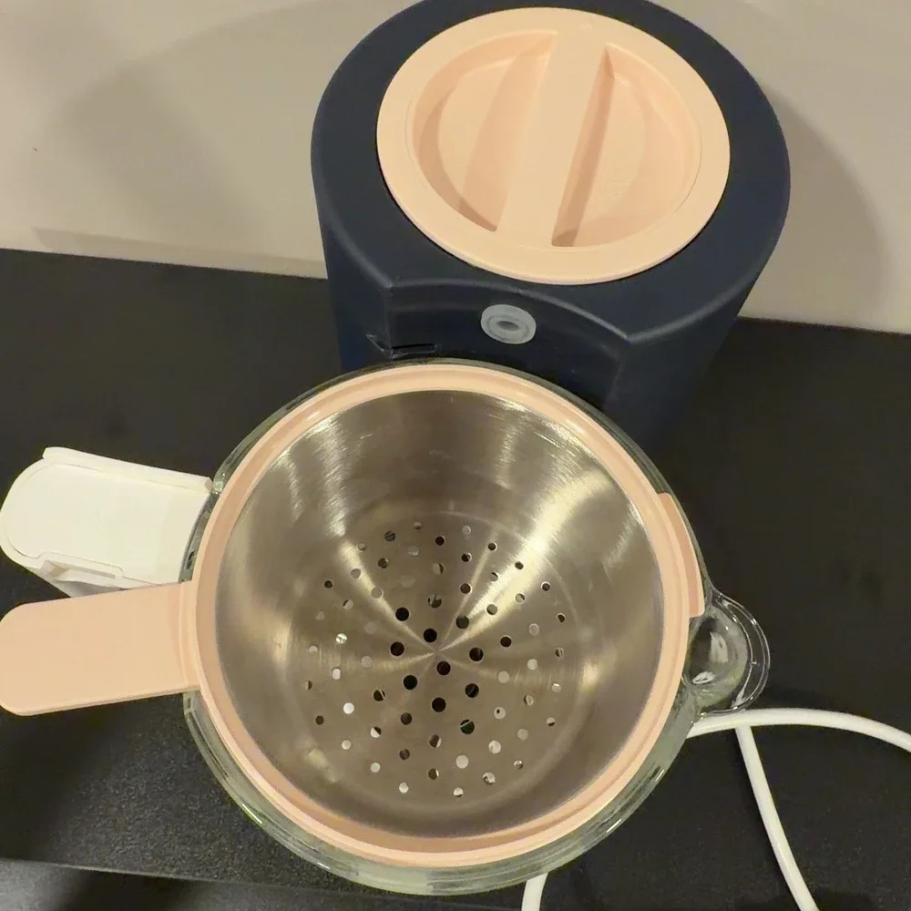 Beaba Babycook Solo Baby Food Maker Steamer Blender Navy Blue BEA0400 WORKS - Picture 6 of 9